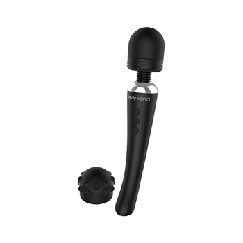 Bodywand - Curve - Oplaadbare wandvibrator (Zwart)